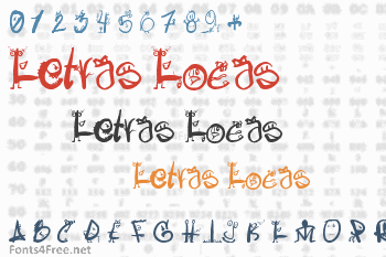 Letras Locas Font