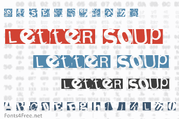 Letter Soup Mainz Font