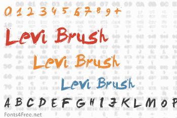 levi brush font free download