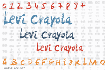 Levi Crayola Font
