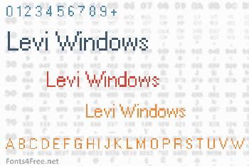 Levi Windows Font