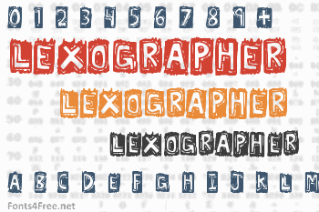 Lexographer Font