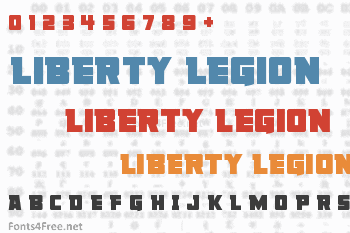 Liberty Legion Font