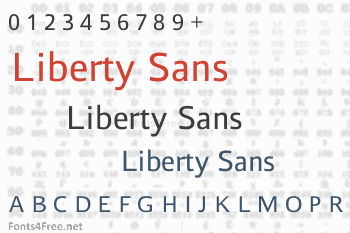 Liberty Sans Font