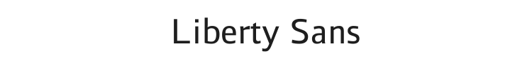 Liberty Sans