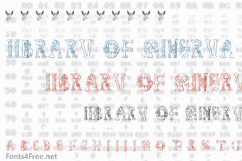 Library of Minerva Font