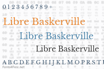 Libre Baskerville Font