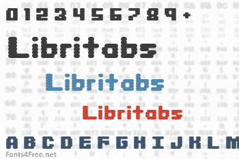 Libritabs Font