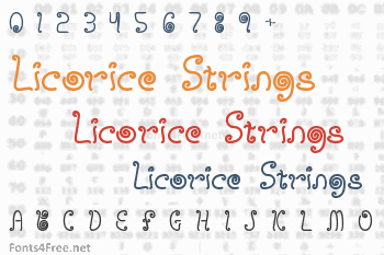 Licorice Strings Font