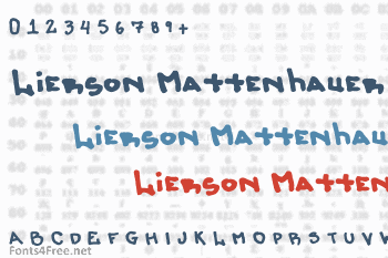 Lierson Mattenhauer Font