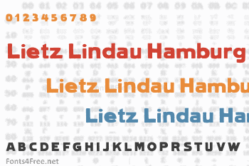 Lietz Lindau Hamburg Font