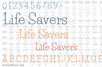 Life Savers Font