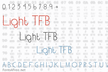 Light TFB Font