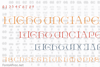 Light Unciale Font