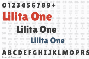 Lilita One Font