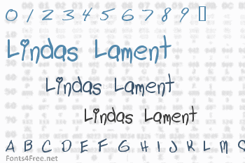 Lindas Lament Font