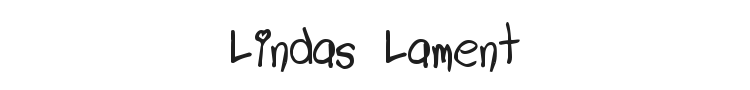 Lindas Lament Font