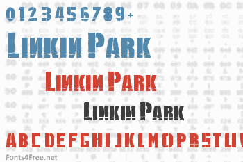 Linkin Park Font