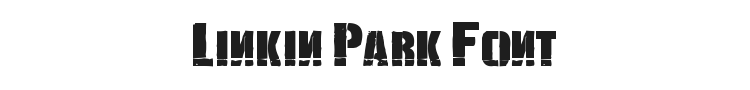 Linkin Park Font Preview