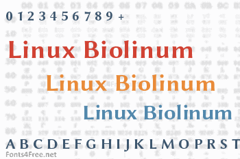 Linux Biolinum Font