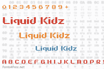 Liquid Kidz Font