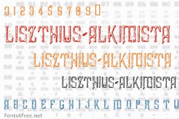 Liszthius-Alkimista Font