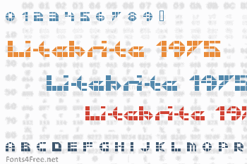 Litebrite 1975 Font