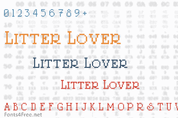 Litter Lover Font