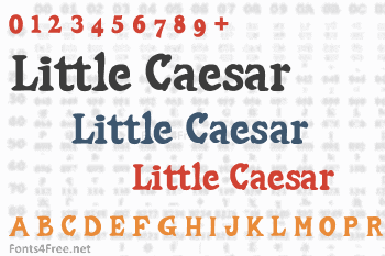 Little Caesar Font