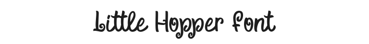 Little Hopper Font Preview