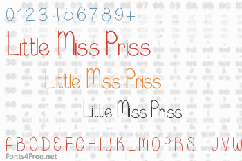 Little Miss Priss Font