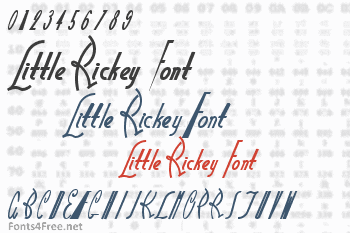 Little Rickey Font