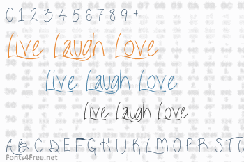 Live Laugh Love Font