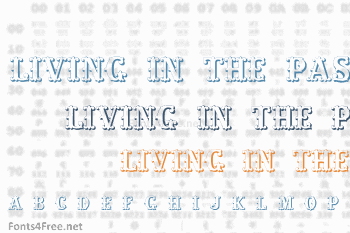 Living in the Past Font