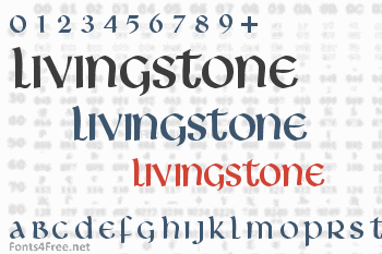 Livingstone Font