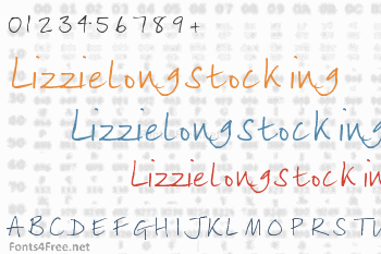 Lizzielongstocking Font