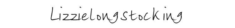 Lizzielongstocking Font Preview