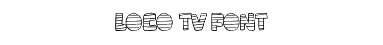 Loco TV Font