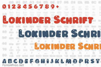 Lokinder Schrift Font