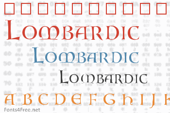 Lombardic Font