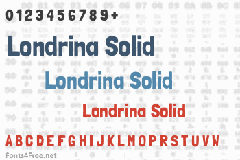 Londrina Solid Font