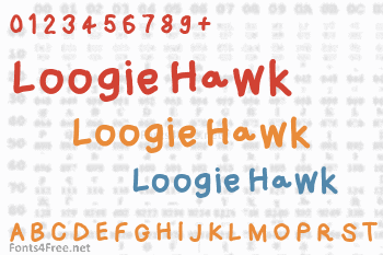 Loogie Hawk Font
