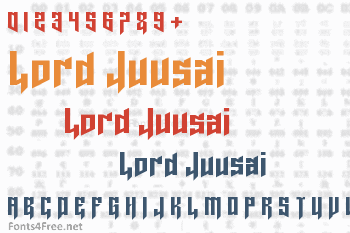 Lord Juusai Font