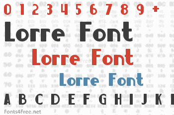 Lorre Font