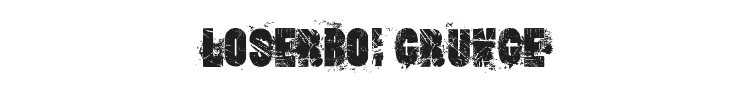 Loserboi Grunge Font Preview