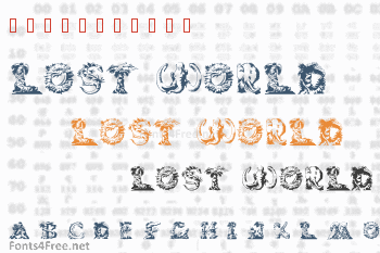 Lost World Font