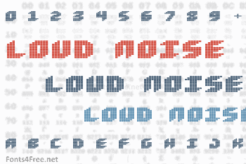 Loud Noise Font