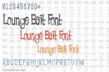 Lounge Bait Font