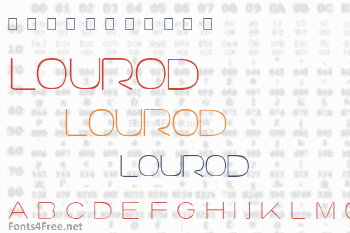Lourod Font