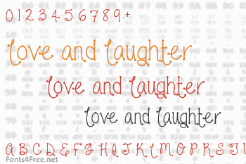 Love and Laughter Font